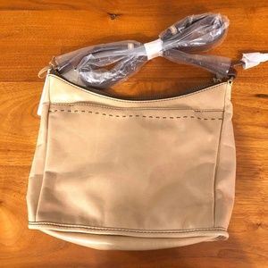 NWT Hobo Aviva Leather Crossbody Bag - Parchment